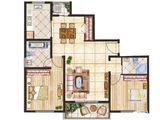 新城尚品_2室2厅2卫 建面112平米