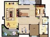 新虹桥别墅_1室5厅2卫 建面371平米