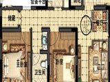 盛世荟庭_2室2厅1卫 建面84平米
