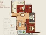 正商美誉铭筑_3室2厅2卫 建面120平米