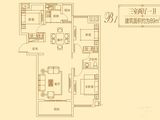 法兰原著_3室2厅1卫 建面89平米