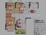 龙吟世家_3室2厅1卫 建面100平米