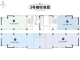 龙鼎创富中心_3号楼写字楼平面图 建面0平米