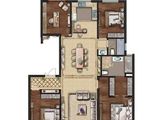 万科美景世玠_4室2厅2卫 建面168平米