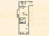山顶御景园_1室2厅1卫 建面59平米