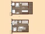 正商书香铭筑_3室2厅2卫 建面66平米