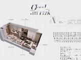 世茂云尚城_1室1厅1卫 建面30平米