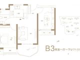 瀚海思念城_2室1厅1卫 建面71平米