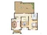 翡翠明珠二期_4室3厅3卫 建面201平米