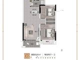 融创银基国际旅游城_2室2厅1卫 建面80平米