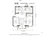 万科城如园_3室2厅2卫 建面135平米