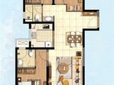 绿城桂语蘭庭_3室2厅2卫 建面119平米