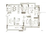 北雁湖玥园_3室2厅2卫 建面155平米