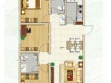 林荫春天_3室2厅2卫 建面102平米