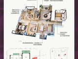 荣和五象学府_4室2厅2卫 建面125平米