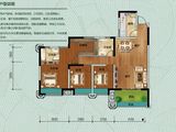 中央公园_3室2厅2卫 建面114平米