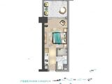 泰禾惠州湾_1室1厅1卫 建面43平米