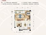 富盈今朝_3室2厅1卫 建面113平米