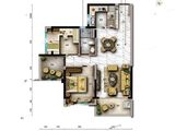 碧桂园中央公园_2室2厅1卫 建面77平米