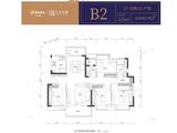 华润公元九里_4室2厅2卫 建面125平米