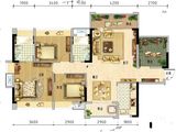 春晖国际城_4室2厅2卫 建面115平米