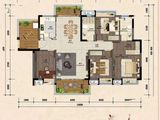 万泰龙山水岸_4室2厅2卫 建面142平米
