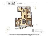蓝光雍锦王府_3室2厅2卫 建面126平米