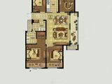 西江望府_3室2厅2卫 建面122平米