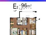 时代城_3室2厅1卫 建面96平米