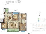 金新滟澜湖_4室2厅2卫 建面143平米