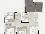 春溪集_3室2厅1卫 建面89平米