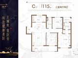 泽信公馆_3室2厅2卫 建面115平米