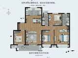 新都首席华庭_4室2厅2卫 建面144平米
