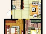 联谊景尚名都_2室2厅1卫 建面75平米