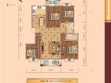 广场花苑长兴府_4室2厅2卫 建面138平米