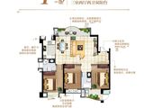 中联名城_3室2厅2卫 建面137平米