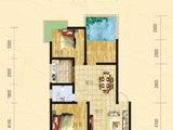 春江帝景湾_3室2厅1卫 建面96平米