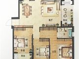 马尾正荣财富中心_4室2厅2卫 建面131平米