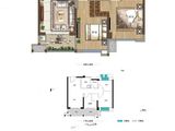 云霄中梁首府_3室2厅1卫 建面88平米