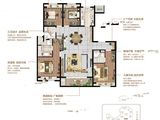 红星云龙金茂悦_4室2厅3卫 建面175平米