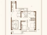 龙港恒大逸合城_3室2厅1卫 建面108平米
