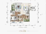 绿地新都会_3室1厅2卫 建面98平米
