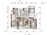 蓝城慈月园_4室2厅2卫 建面142平米