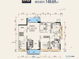 海缙幸福里_5室2厅2卫 建面148平米
