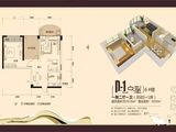 防城港腾飞广场_1室2厅1卫 建面70平米