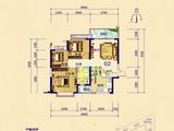 恒大御府_3室2厅0卫 建面91平米