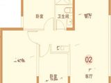 兰考恒大帝景_3室2厅1卫 建面121平米