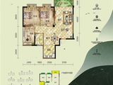 天翼九龙印象_2室2厅1卫 建面91平米