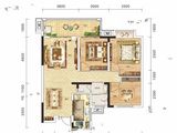 弘洋新都汇_3室2厅2卫 建面102平米