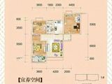 汉江国际老年公寓_3室1厅2卫 建面140平米